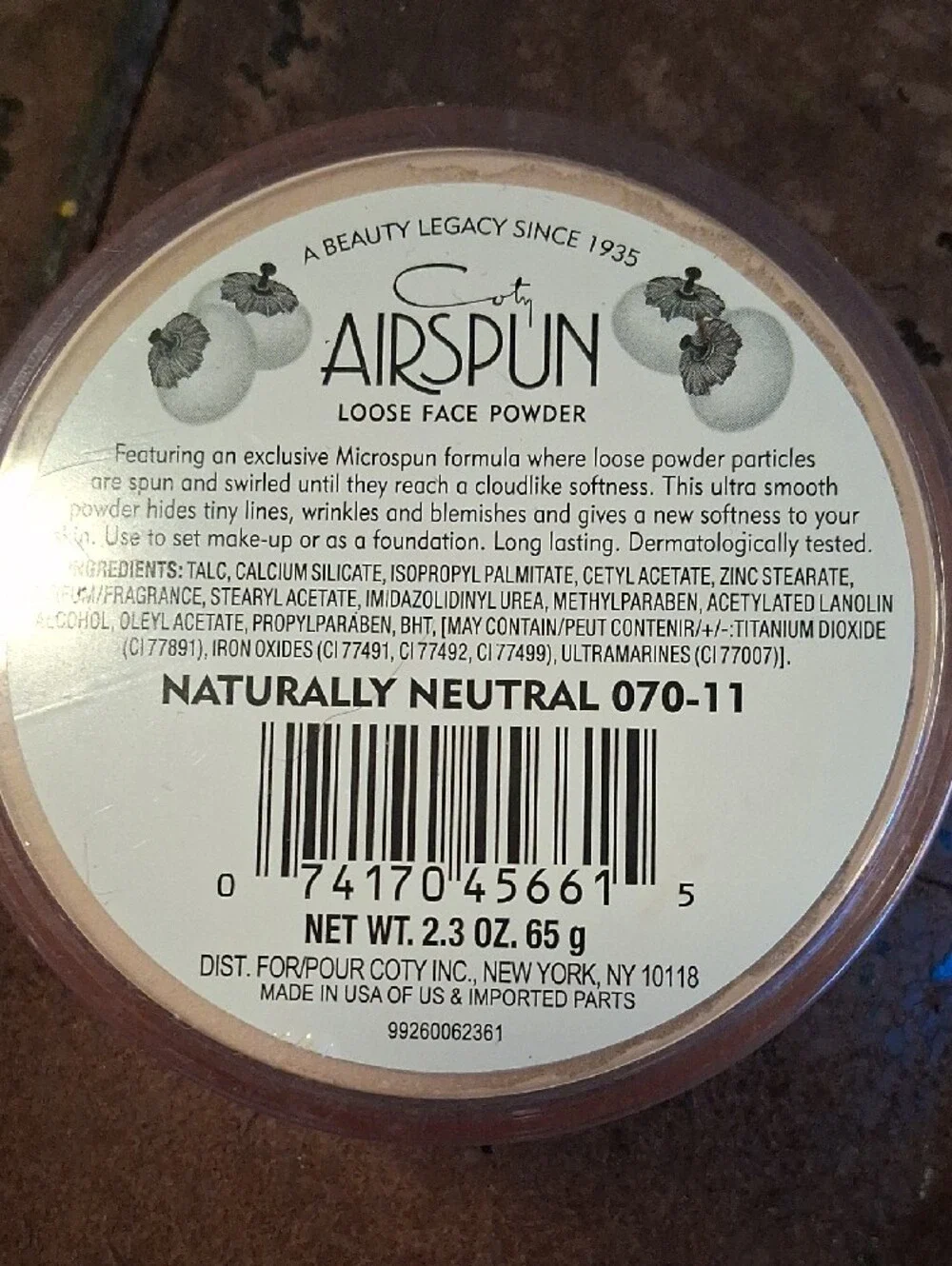 N/A original formula